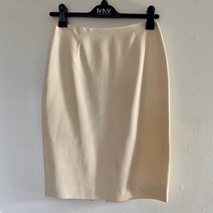 Long Cream Skirt